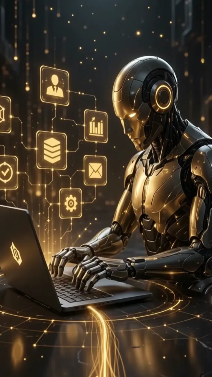 Interface d'agent d'intelligence artificielle